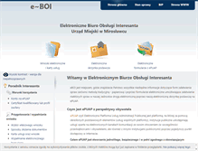 Tablet Screenshot of eboi.miroslawiec.pl